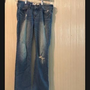 Three Hollister jeans